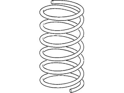 BMW 31-33-1-131-940 Coil Spring