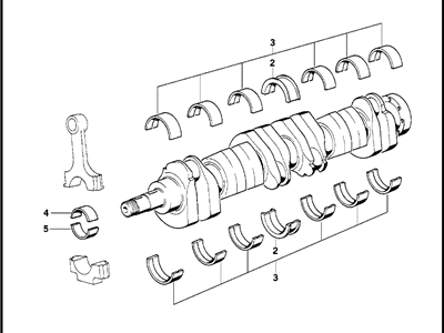 BMW 11-21-1-315-109 Crankshaft