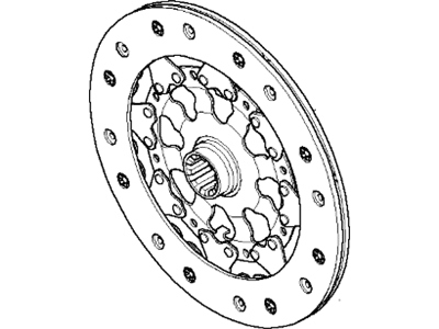 BMW 21-21-1-223-556 Clutch Plate