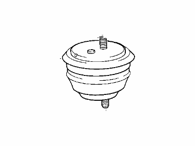 BMW 23-70-1-137-870 Rubber Mounting