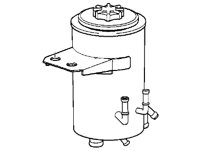 BMW 32-41-2-227-254 Power Steering Reservoir