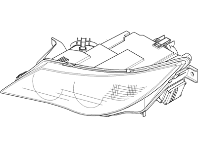 BMW 63-12-7-165-979 Left Headlamp