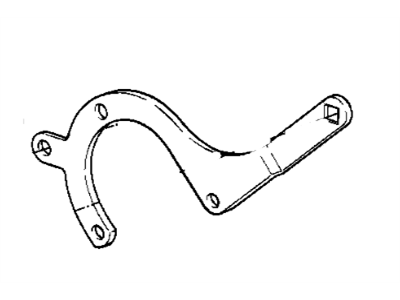 BMW 32-42-1-716-039 Supporting Plate
