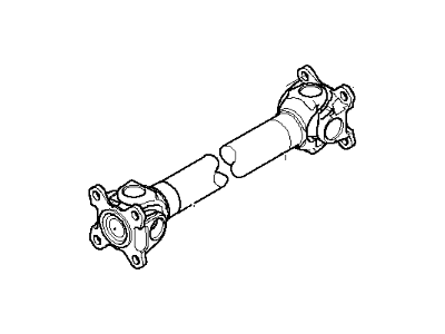 BMW 26-20-7-534-636 Front Drive Shaft Assembly