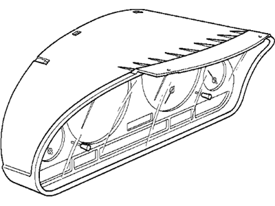 BMW 62-11-9-155-819 Instrument Cluster