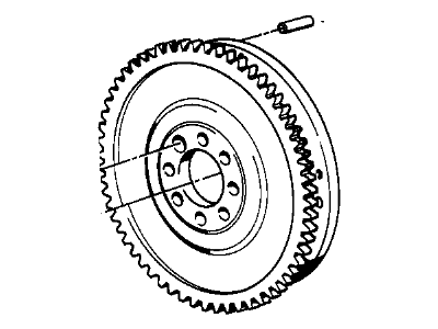 BMW 11-22-1-726-833 Flywheel