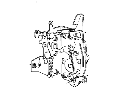 BMW 51-21-1-838-672 Front Right Catch