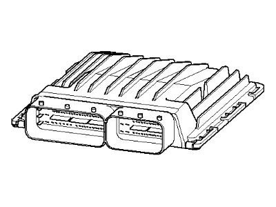 BMW 12-14-8-619-751 Dme Engine Control Module