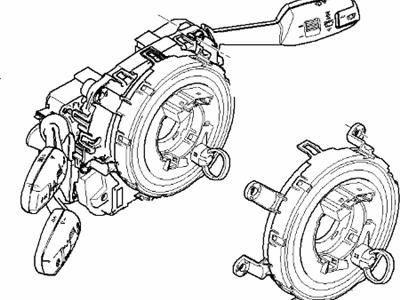 BMW 61-31-9-123-060 Steering Column Switch Unit