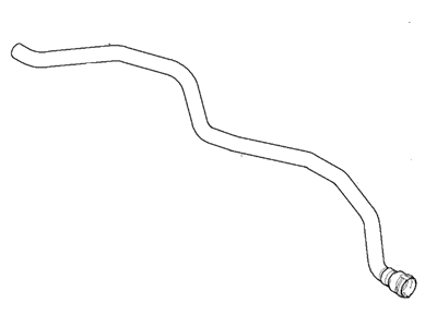 BMW 64-21-8-380-127 Hose For Radiator And Expansion Tank