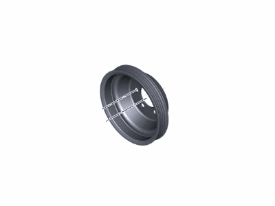 BMW 11-23-7-597-424 Pulley