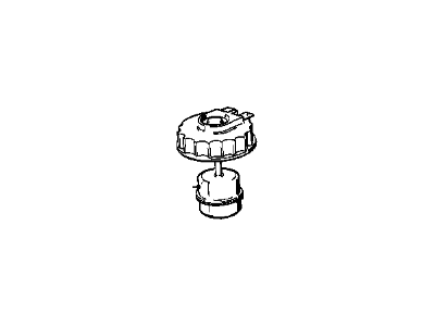 BMW 34-32-1-120-841 Cap With Warning Switch