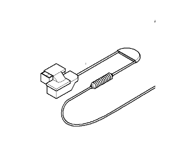 BMW 61-12-7-835-218 Plus Pole Battery Cable