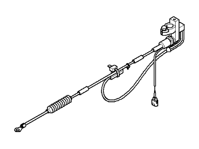 BMW 61-12-9-132-250 Negative Battery Cable