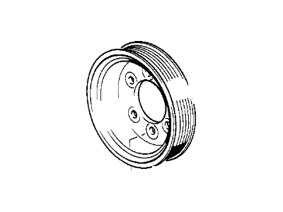 BMW 11-23-1-722-553 Crankshaft Pulley