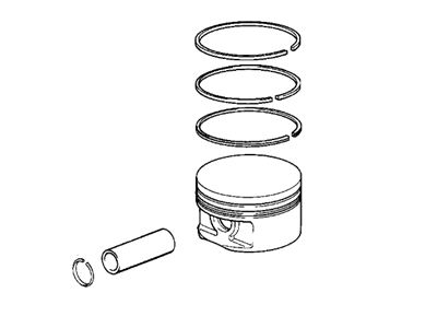 BMW 11-25-1-722-497 Piston