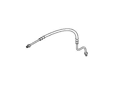 BMW 34-53-6-754-583 Pipeline With Pressure Hose