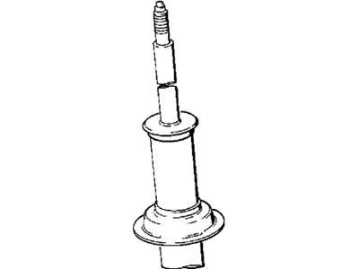 BMW 33-52-1-138-669 Rear Left Suspension Shock Absorber