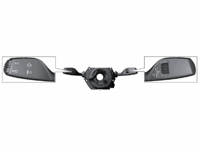 BMW 61-31-6-996-592 Steering Column Switch Unit