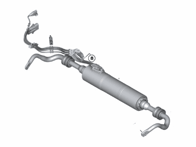 BMW 37-10-6-894-922 ACTIVE STABILIZER REAR