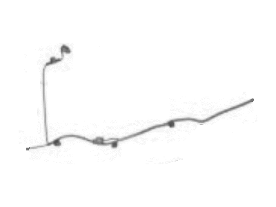 BMW 61-12-8-727-348 SET OF CABLES, REAR BUMPER