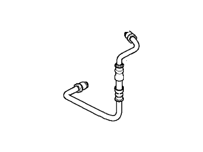 BMW 34-32-3-332-315 Pipeline With Pressure Hose
