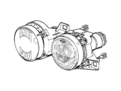 BMW 63-12-1-379-185 Left Headlight