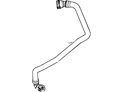 BMW 64-21-6-945-279 Hvac Heater Hose/Heater Hose