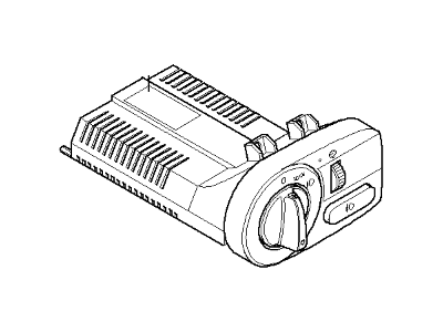 BMW 61-31-9-146-287 Headlamp Switch