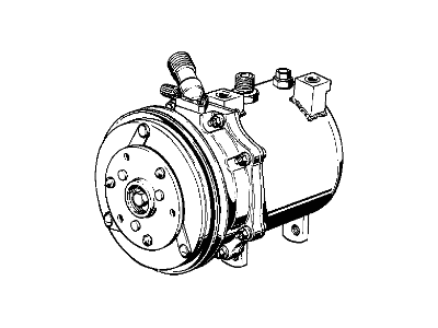 BMW 64-52-8-385-908 Exchange Air Conditioning Compressor