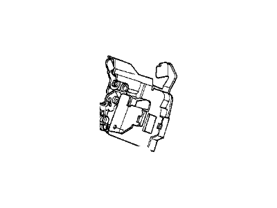 BMW 51-22-8-105-784 Rear Right Door Lock