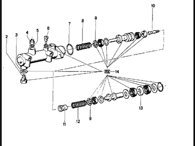 BMW 34-31-1-103-743 Brake Master Cylinder Repair Kit