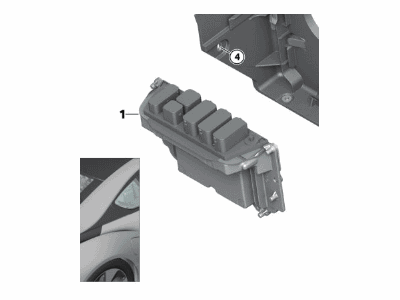 BMW 12-14-8-691-845 Dme Engine Control Module