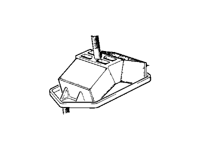 BMW 11-81-1-175-307 Rubber Mounting Right