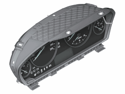 BMW 62-10-5-A03-A19 INSTRUMENT CLUSTER