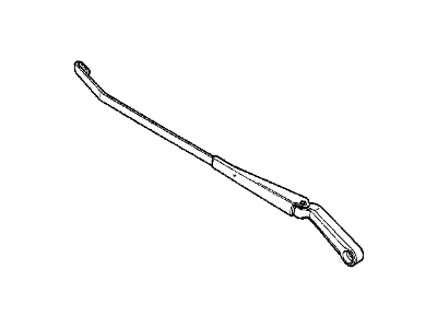 BMW 61-61-8-361-038 Left Driver Windshield Wiper Arm