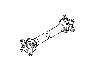 BMW 26-20-7-526-677 Front Drive Shaft Assembly