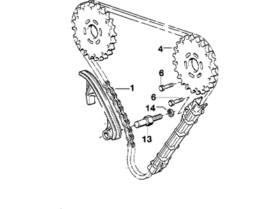 BMW 11-31-1-745-998 Slide Rail