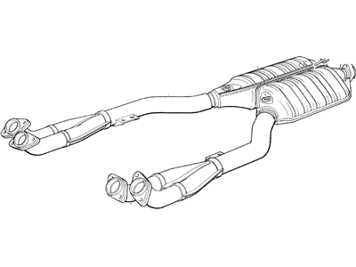 BMW 18-30-1-728-659 Catalytic Converter