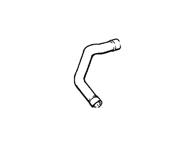 BMW 11-53-1-312-684 Cooling System Water Hose