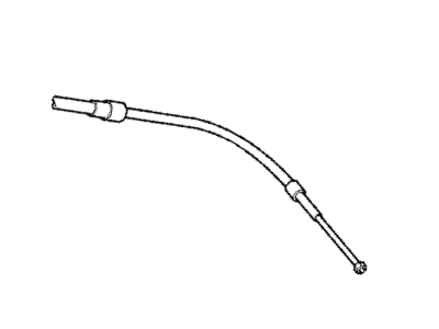 BMW 34-40-1-166-237 Right Hand Brake Bowden Cable