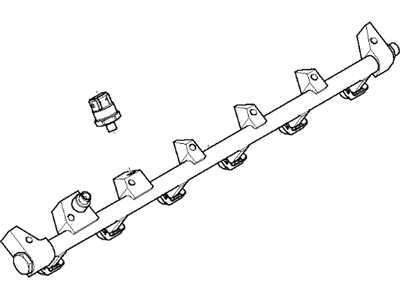 BMW 13-53-7-523-439 Injection Pipe