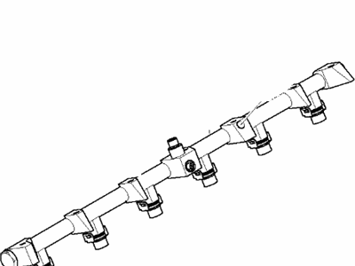 BMW 13-53-7-523-441 Injection Pipe