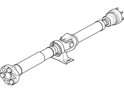 BMW 26-10-7-573-591 Rear Drive Shaft