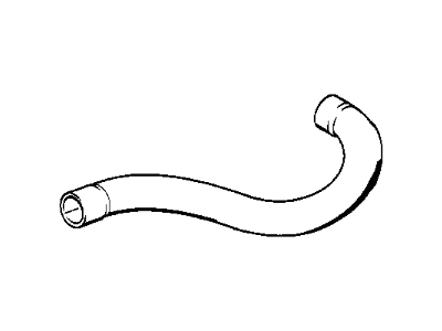 BMW 11-53-1-717-622 Cooling System Water Hose