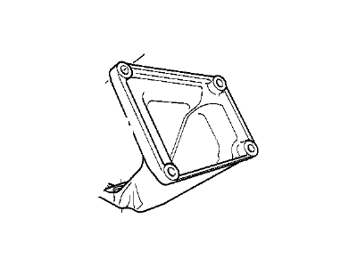 BMW 11-81-1-140-506 Supporting Bracket Right