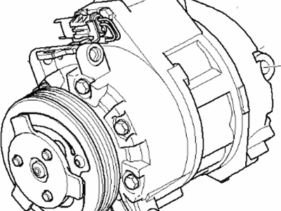 BMW 64-52-9-185-142 Air Conditioning Compressor