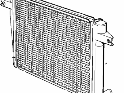 BMW 17-11-1-712-446 Transmission Oil Cooler Radiator