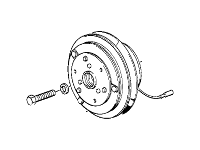 BMW 64-52-8-391-021 Magnetic Clutch