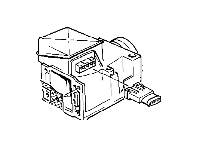 BMW 13-62-1-307-019 Mass Air Flow Sensor